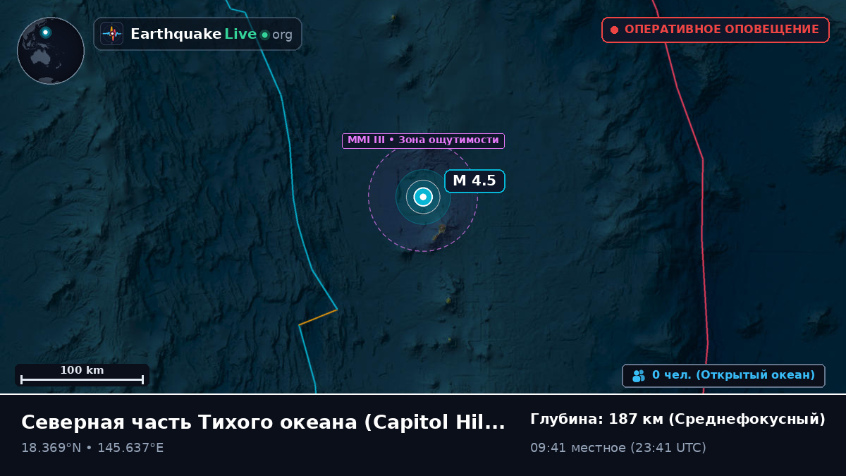 Северная часть Тихого океана (Northern Mariana Islands)