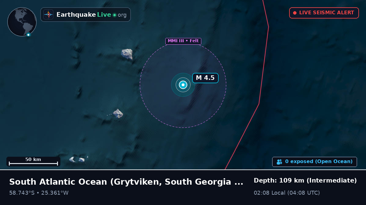 South Atlantic Ocean (South Georgia and the Islands)