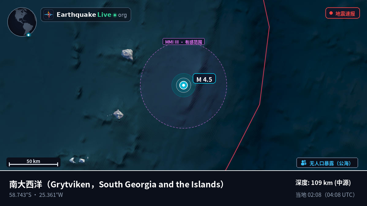 南大西洋 (South Georgia and the Islands)