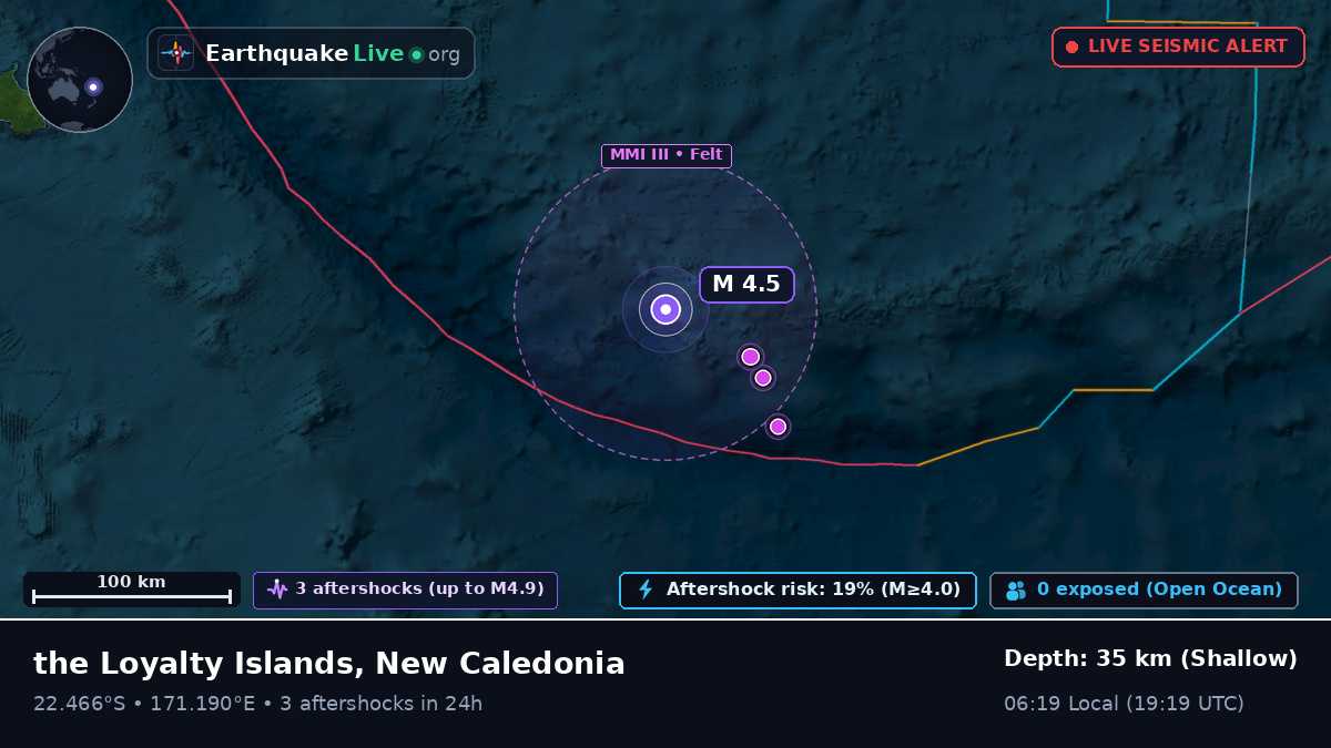 South Pacific Ocean (New Caledonia)