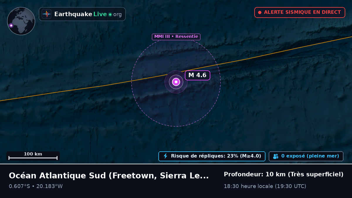 Océan Atlantique Sud (Sierra Leone)