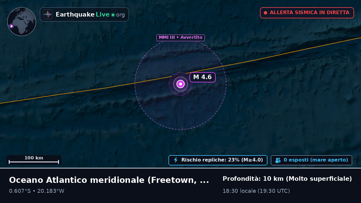Oceano Atlantico meridionale (Sierra Leone)