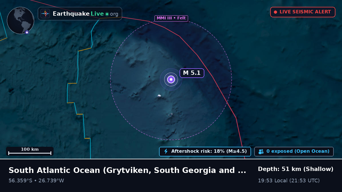 South Atlantic Ocean (South Georgia and the Islands)