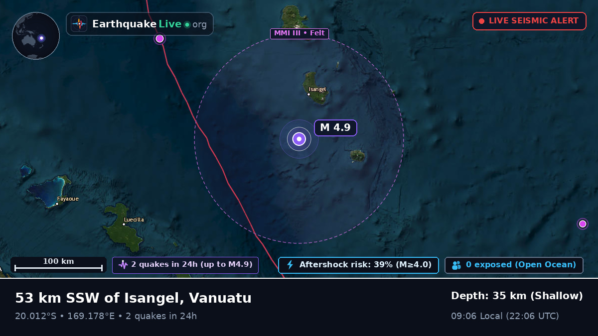 South Pacific Ocean (Vanuatu)