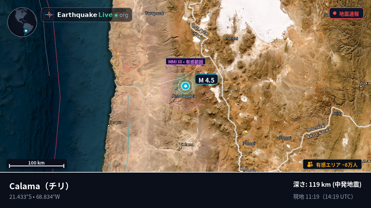 Antofagasta, チリ