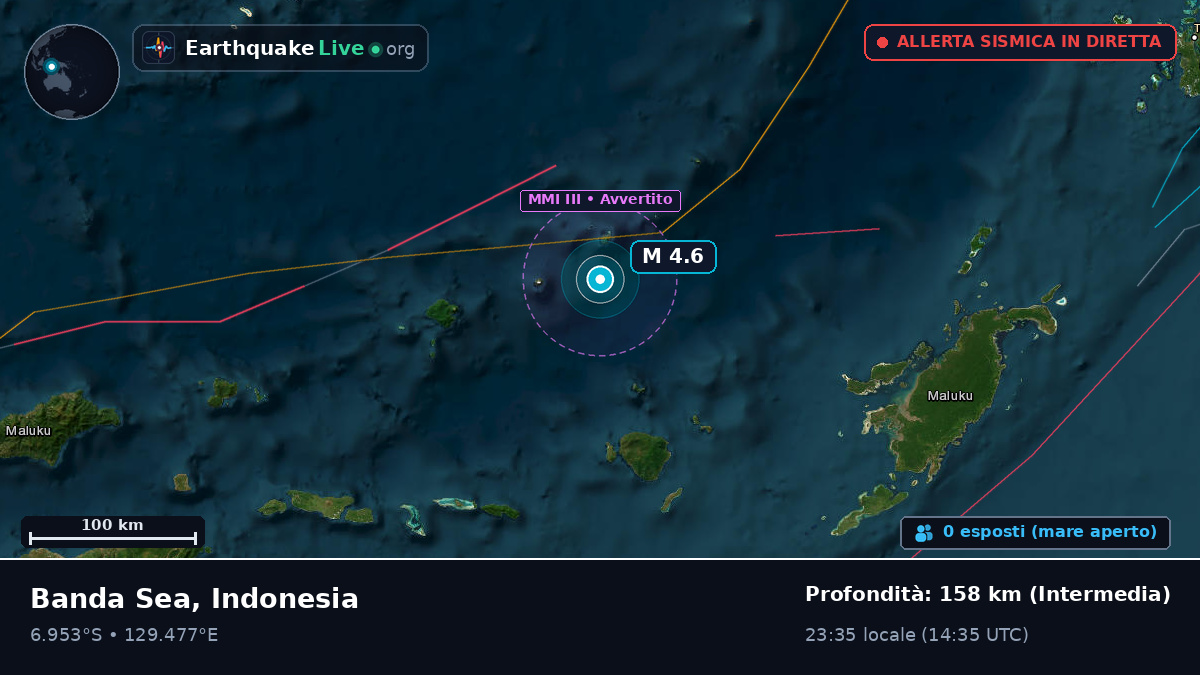 Mare di Banda (Indonesia)