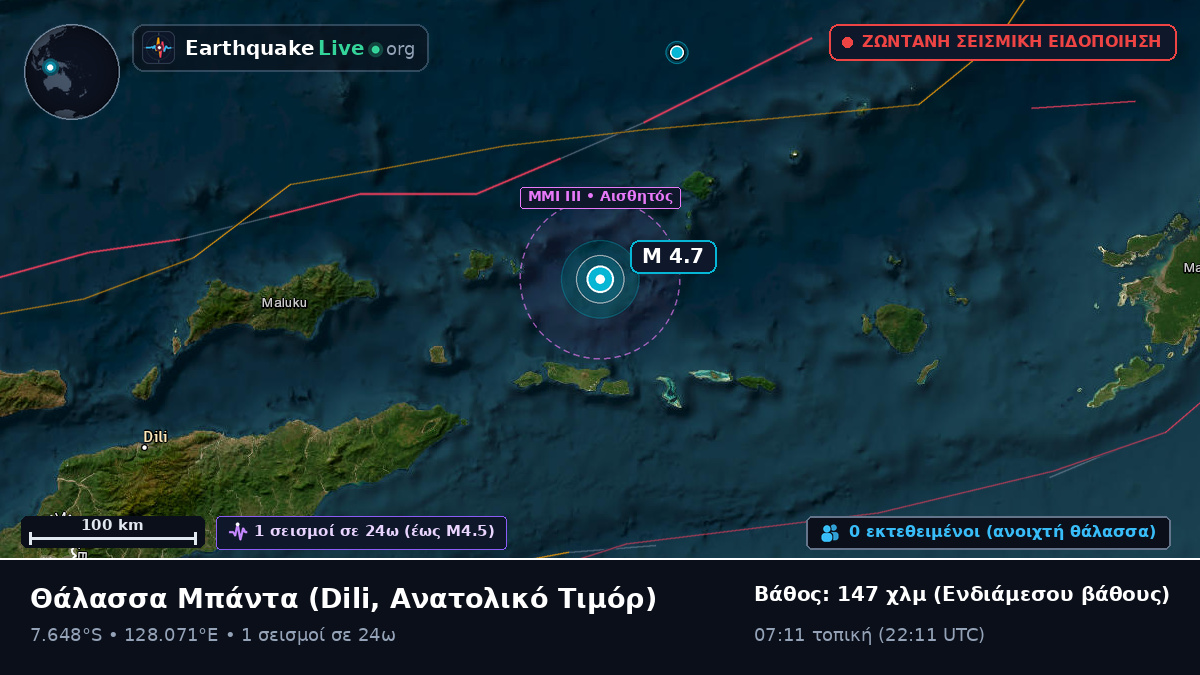 Θάλασσα Μπάντα (Ανατολικό Τιμόρ)
