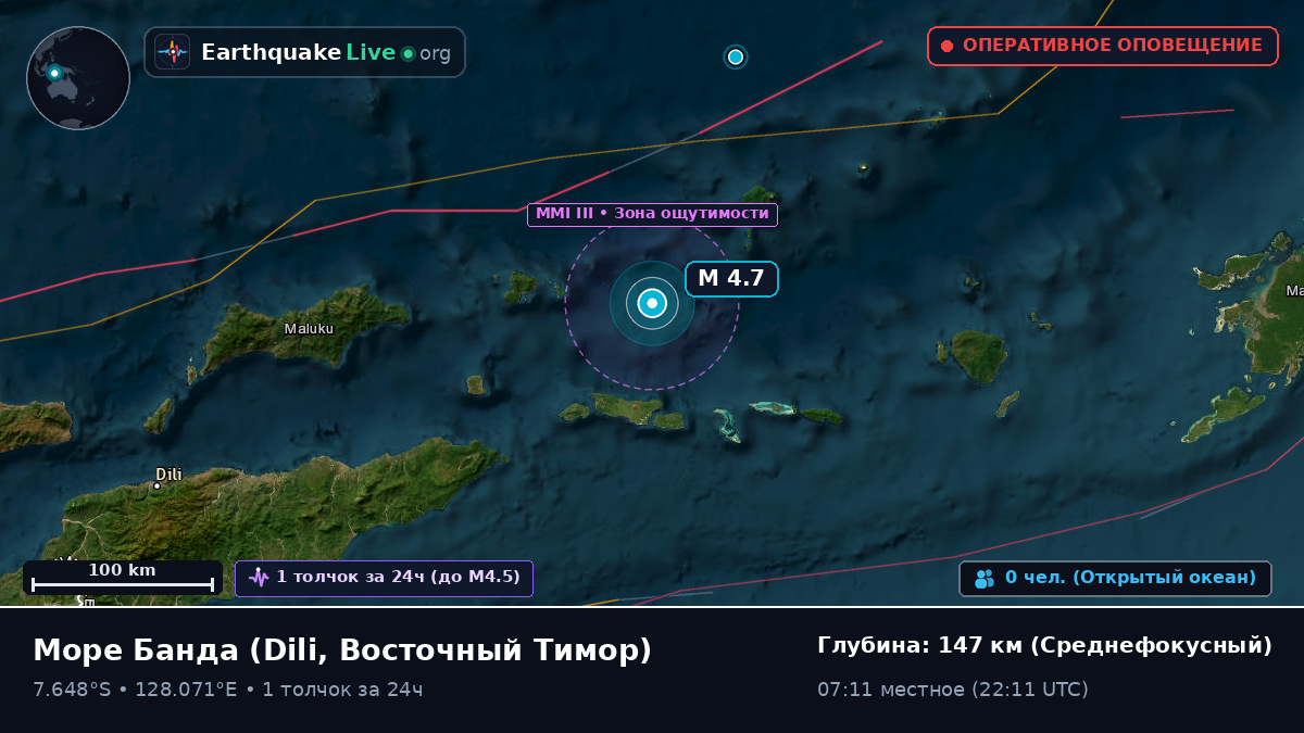 Море Банда (Восточный Тимор)