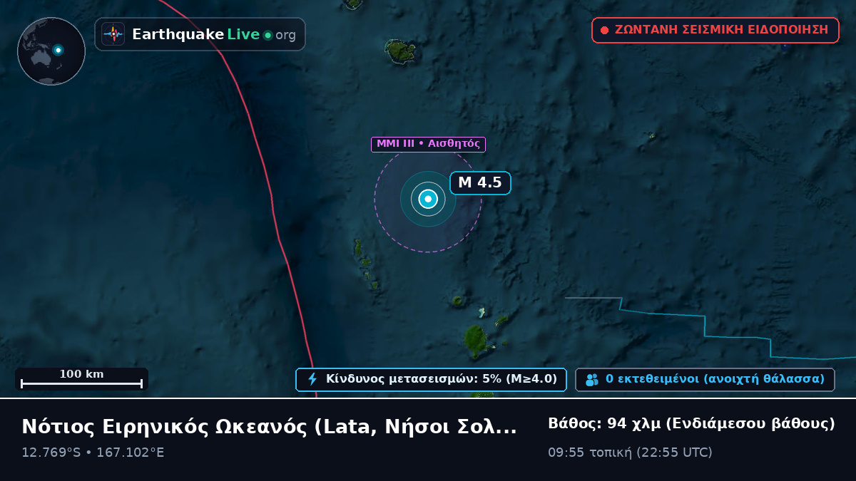 Νότιος Ειρηνικός Ωκεανός (Νήσοι Σολομώντα)