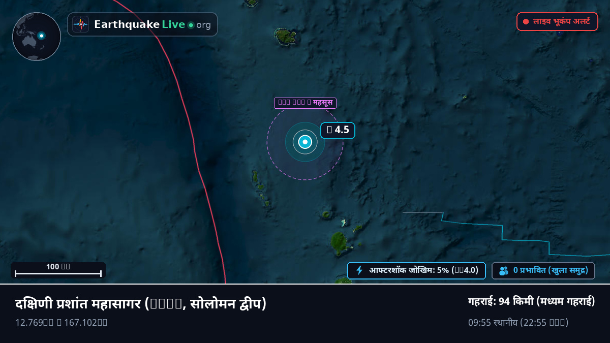 दक्षिणी प्रशांत महासागर (सोलोमन द्वीप)