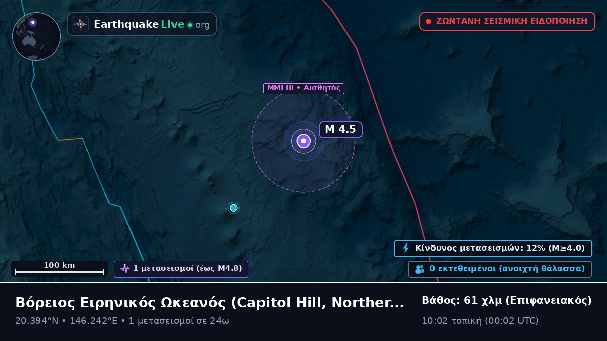 Βόρειος Ειρηνικός Ωκεανός (Northern Mariana Islands)