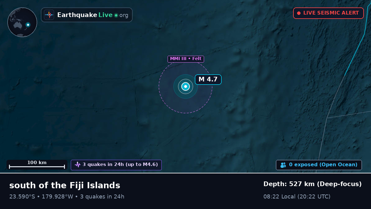 South Pacific Ocean (Tonga)