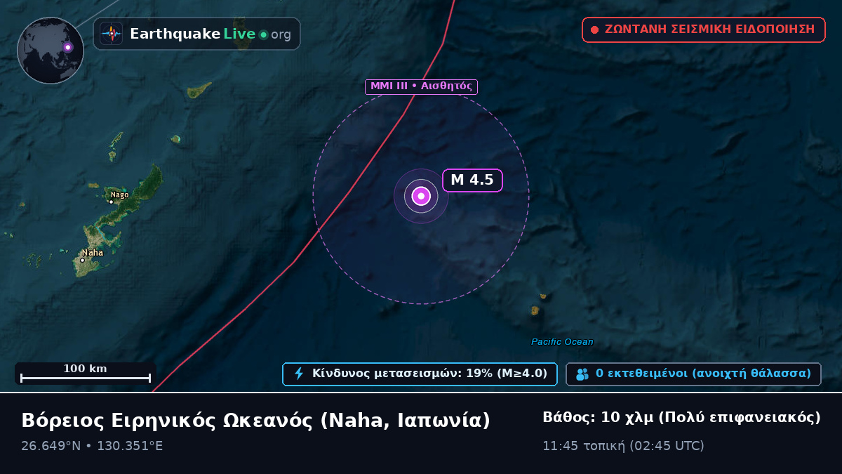 Βόρειος Ειρηνικός Ωκεανός (Ιαπωνία)