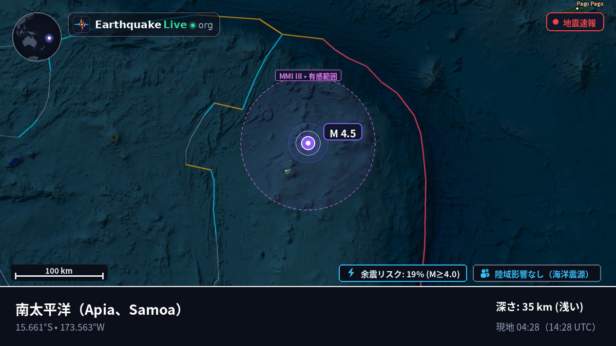 南太平洋 (Samoa)