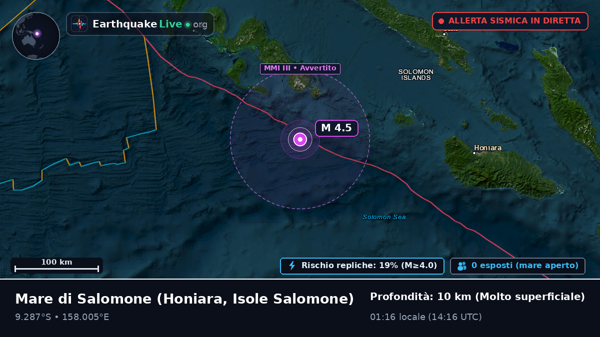 Mare di Salomone (Isole Salomone)