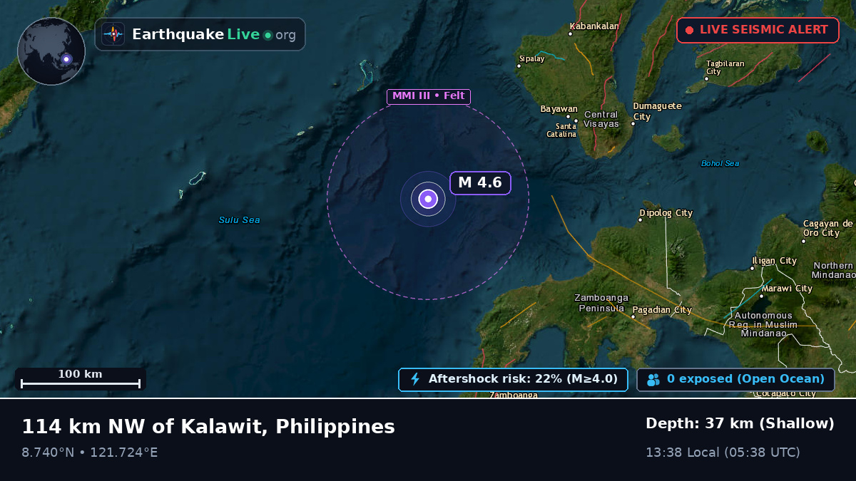 Off the coast of Zamboanga, Philippines