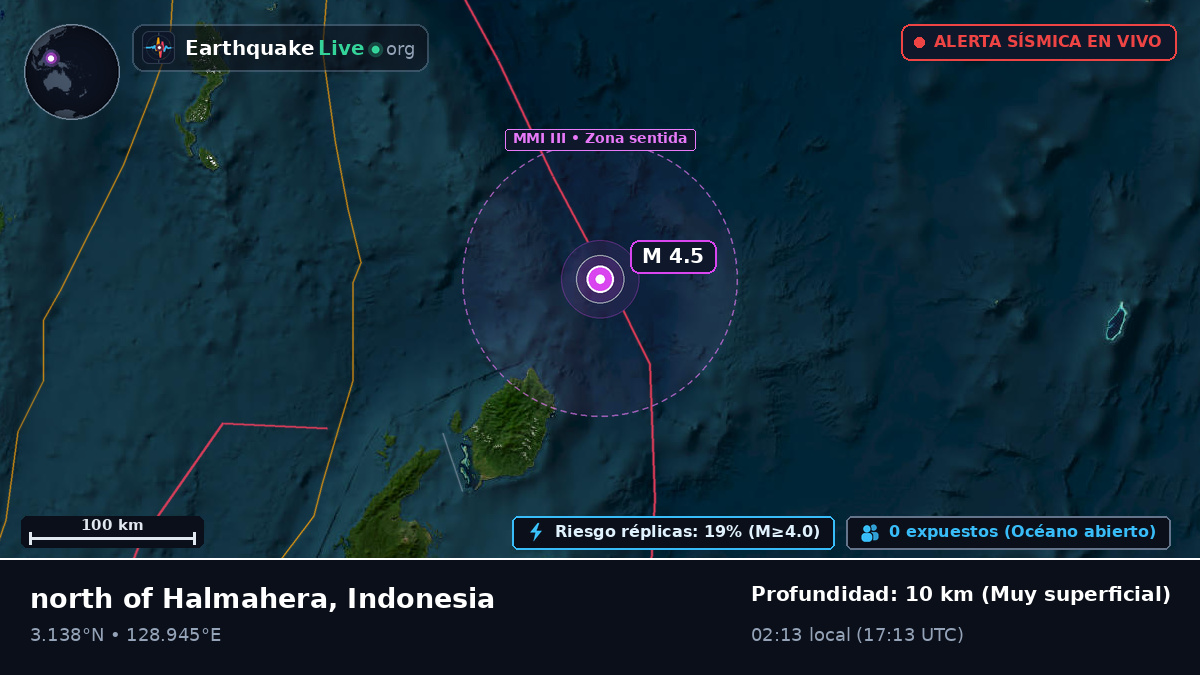 Océano Pacífico Norte (Indonesia)