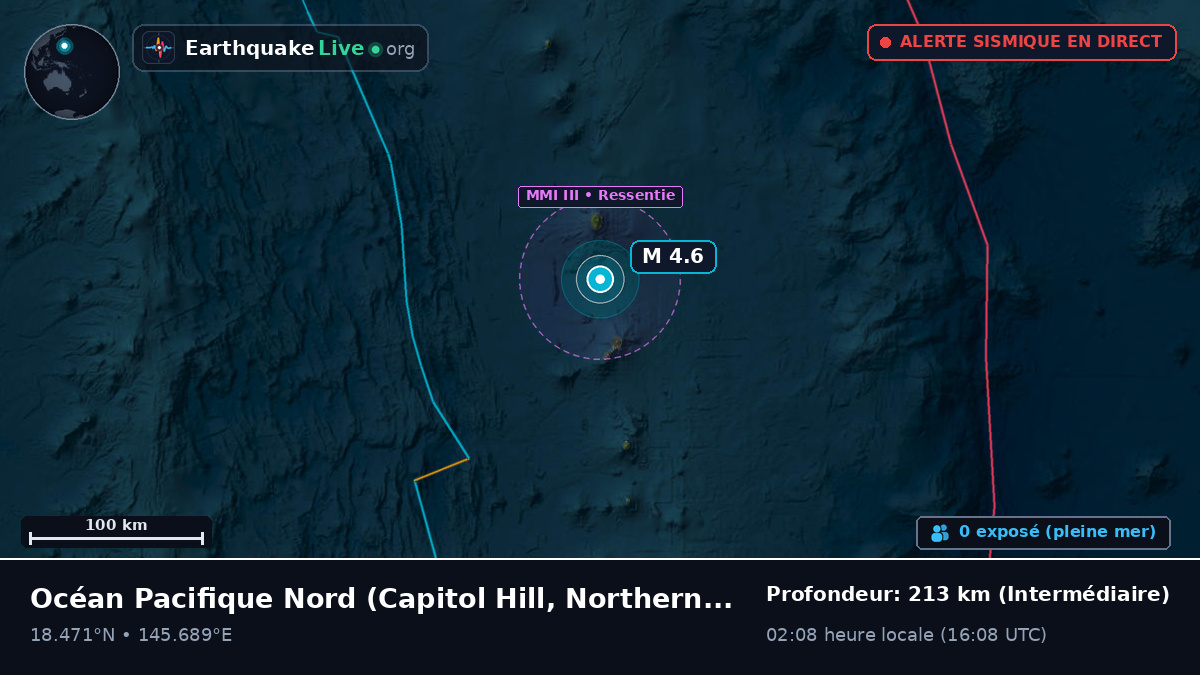 Océan Pacifique Nord (Northern Mariana Islands)