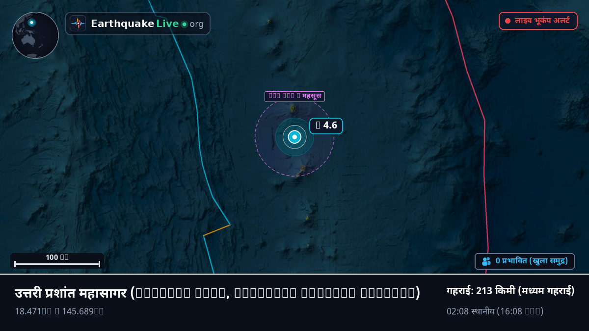 उत्तरी प्रशांत महासागर (Northern Mariana Islands)