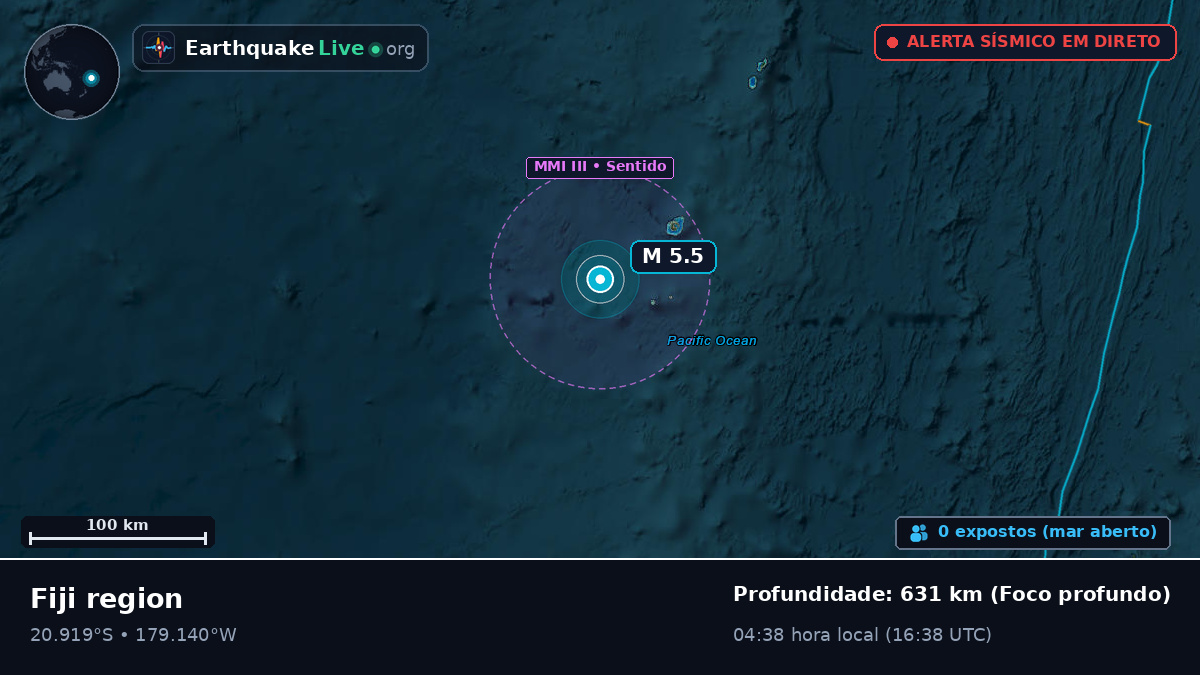 Oceano Pacífico Sul (Fiji)