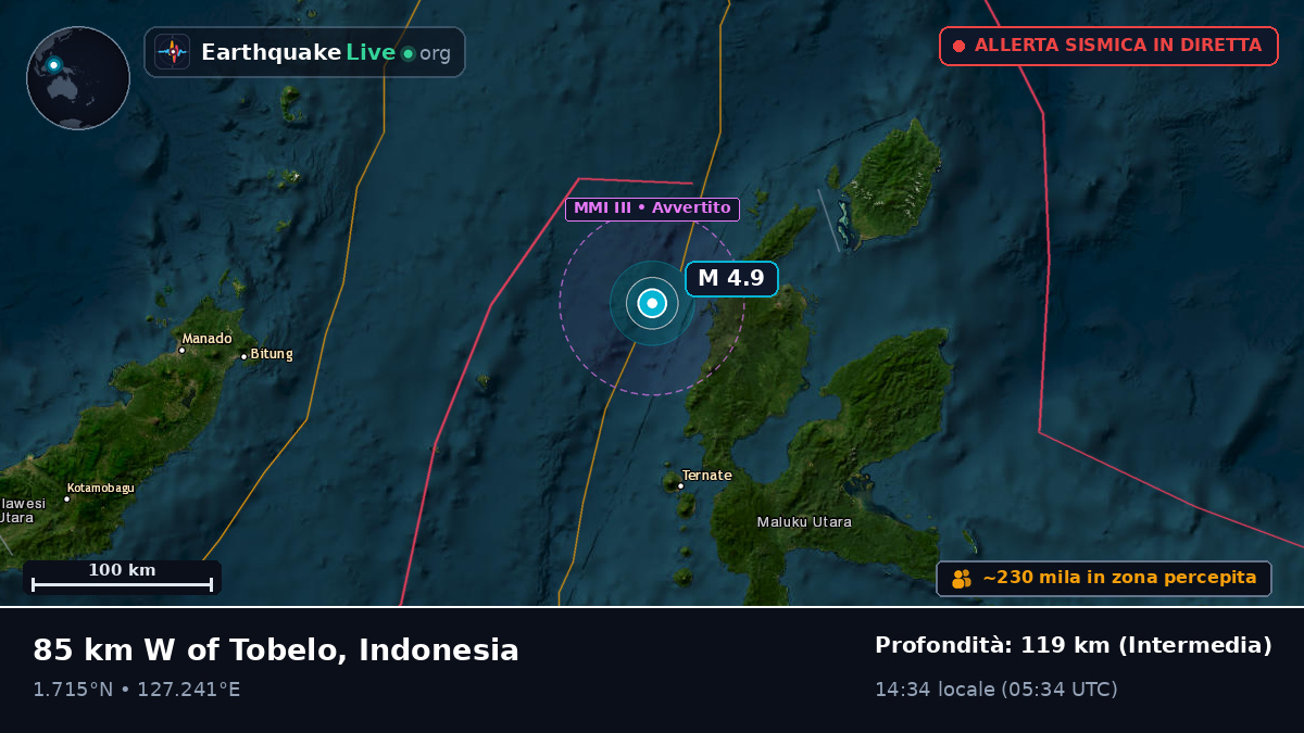 Mare delle Molucche (Indonesia)
