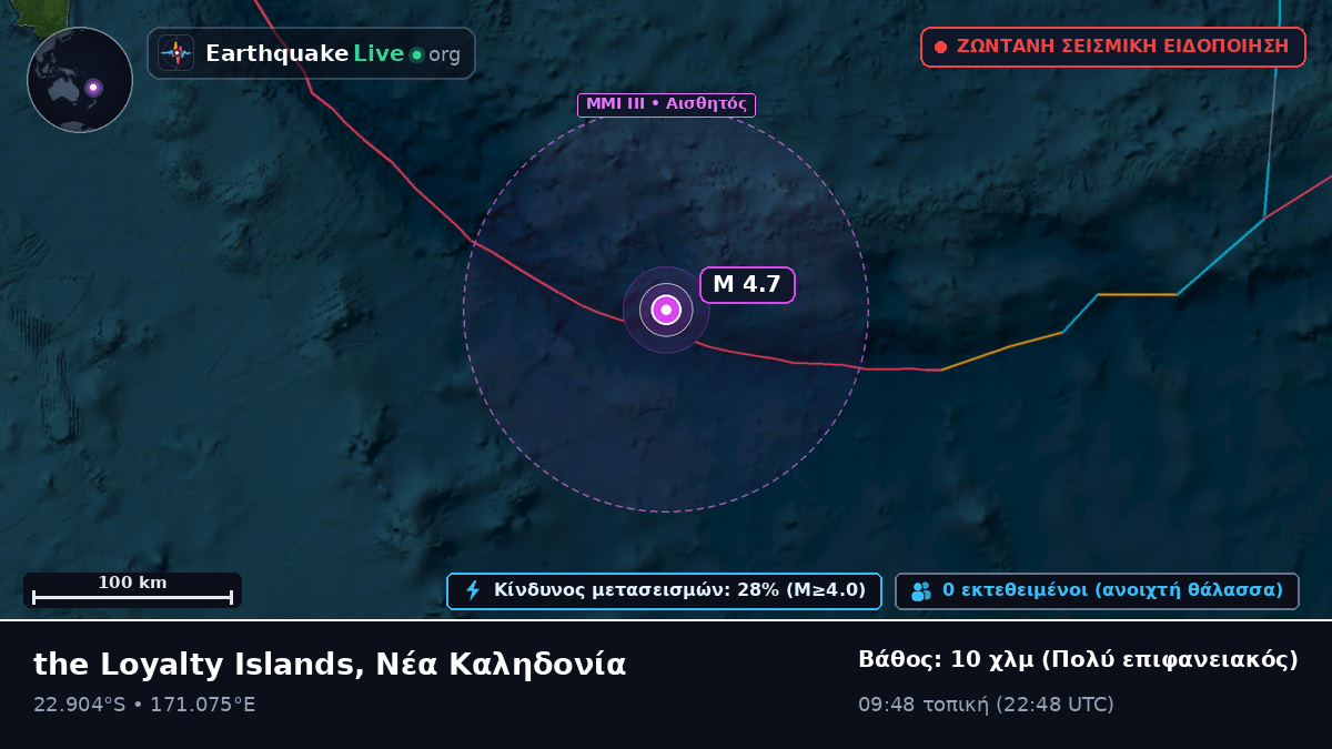 Νότιος Ειρηνικός Ωκεανός (Νέα Καληδονία)