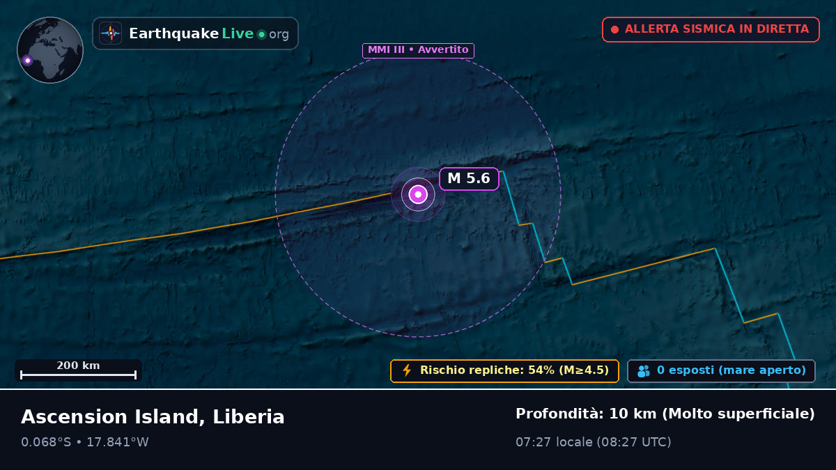 Oceano Atlantico meridionale (Liberia)