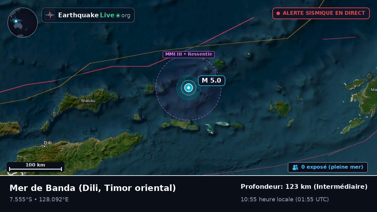 Mer de Banda (Timor oriental)