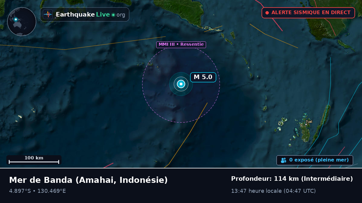 Mer de Banda (Indonésie)
