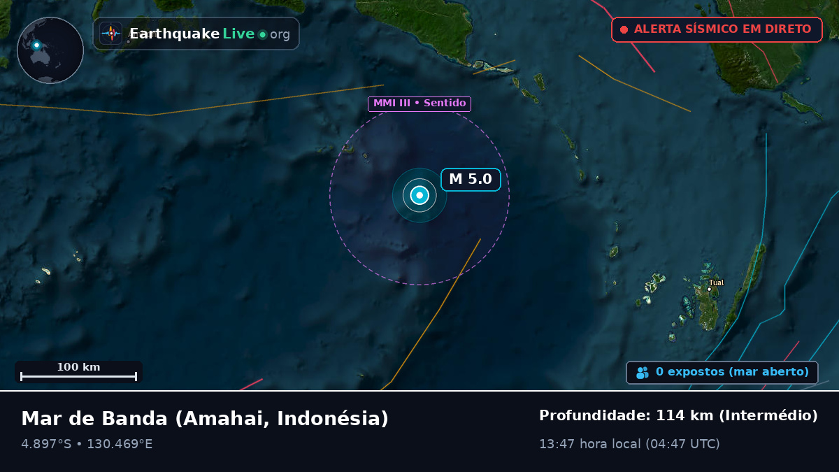 Mar de Banda (Indonésia)