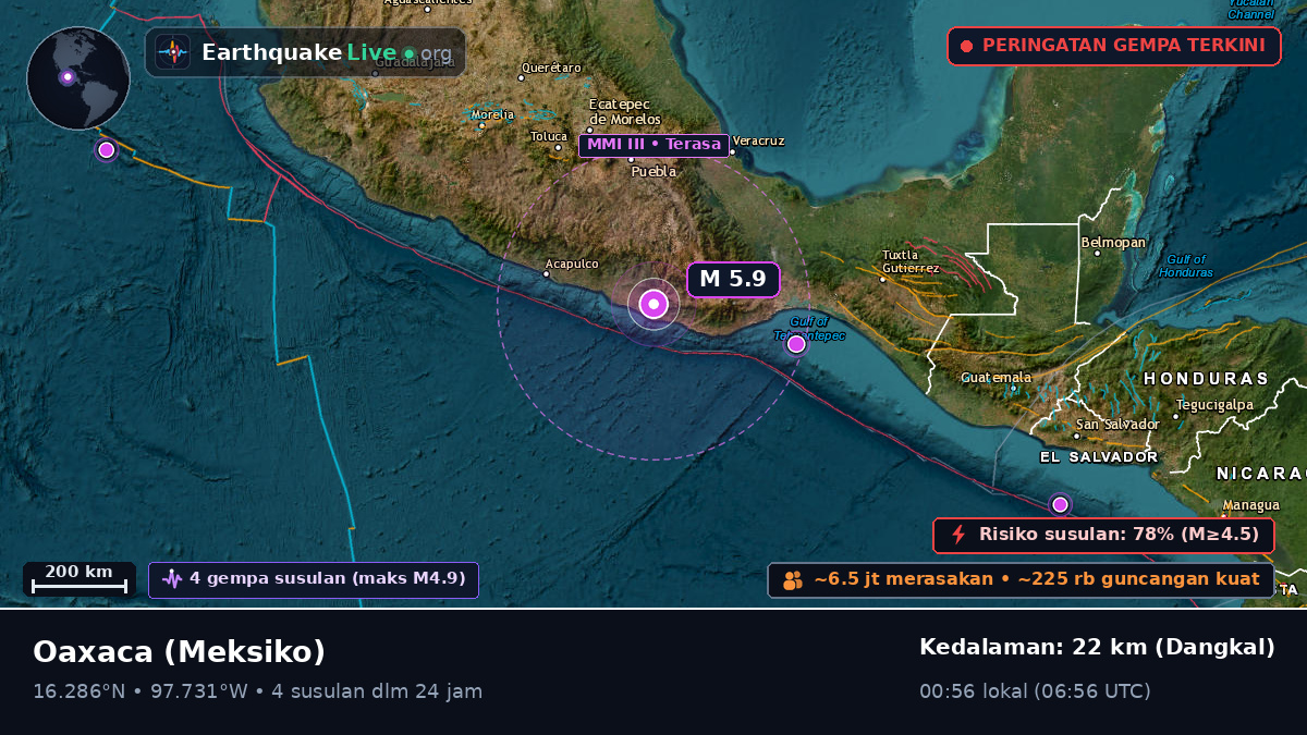 Oaxaca, Meksiko