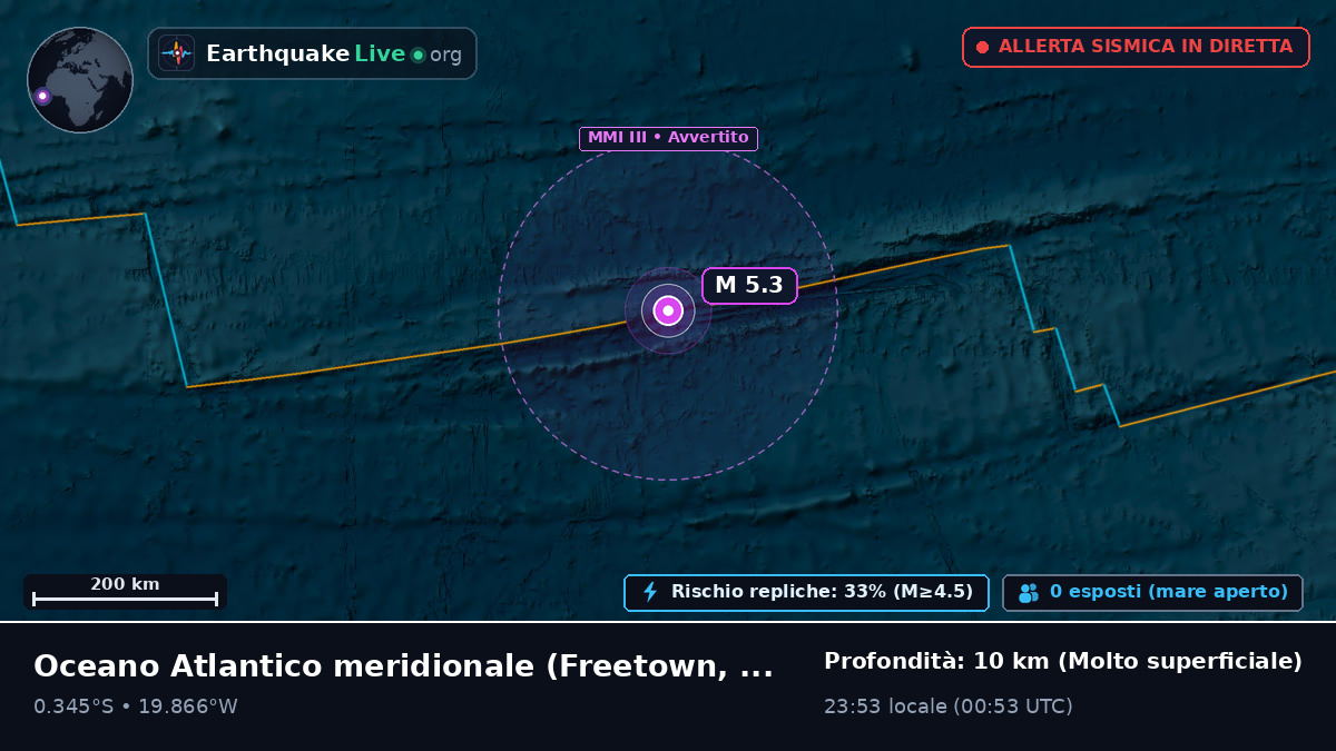 Oceano Atlantico meridionale (Sierra Leone)