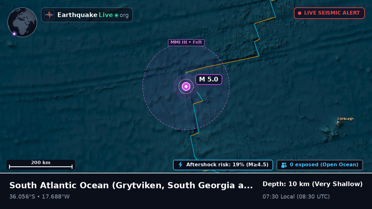 South Atlantic Ocean (South Georgia and the Islands)