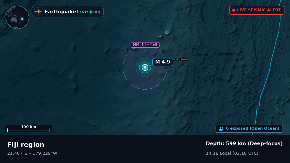 South Pacific Ocean (Tonga)