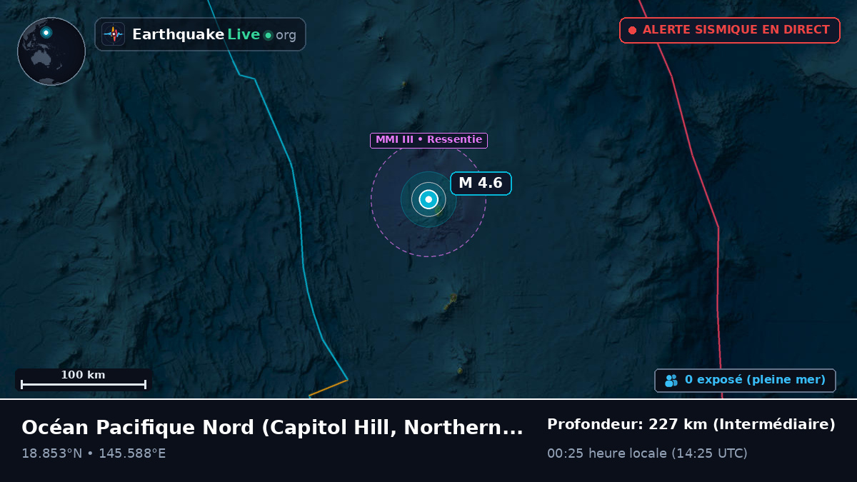 Océan Pacifique Nord (Northern Mariana Islands)