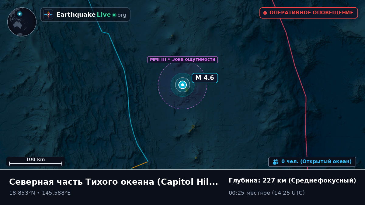 Северная часть Тихого океана (Northern Mariana Islands)