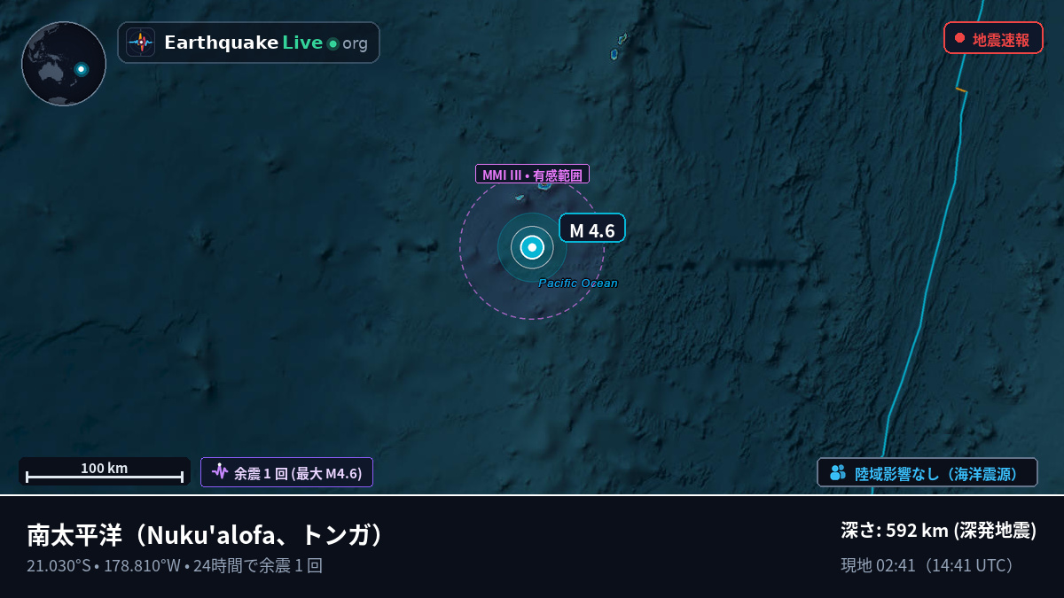 南太平洋 (トンガ)