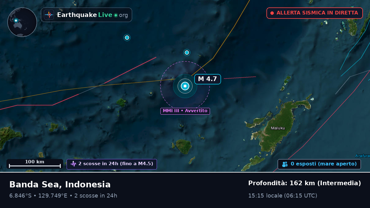 Mare di Banda (Indonesia)