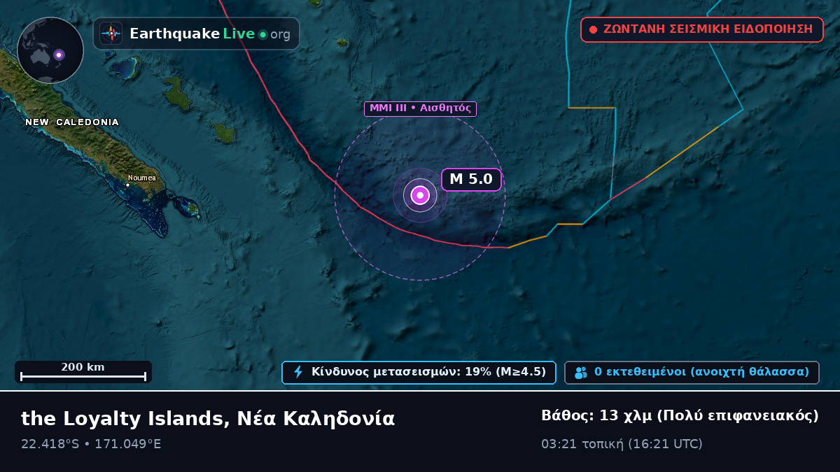 Νότιος Ειρηνικός Ωκεανός (Νέα Καληδονία)