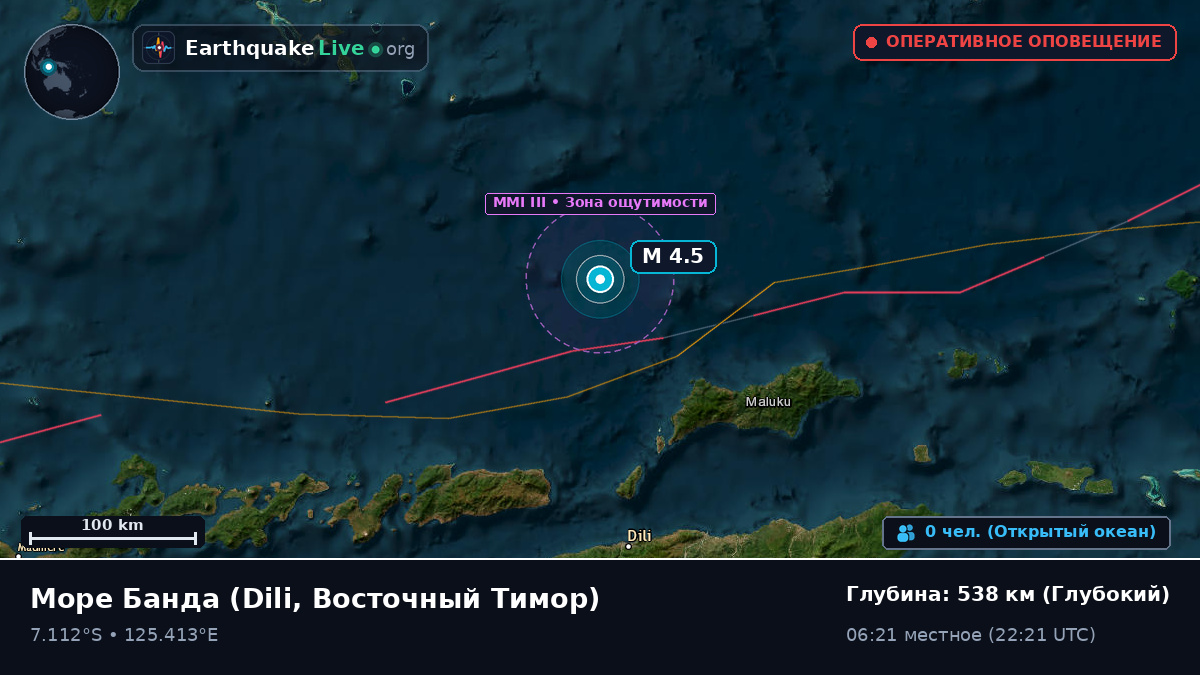 Море Банда (Восточный Тимор)