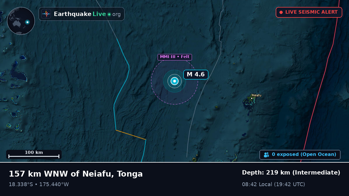 Off the coast of Neiafu, Tonga