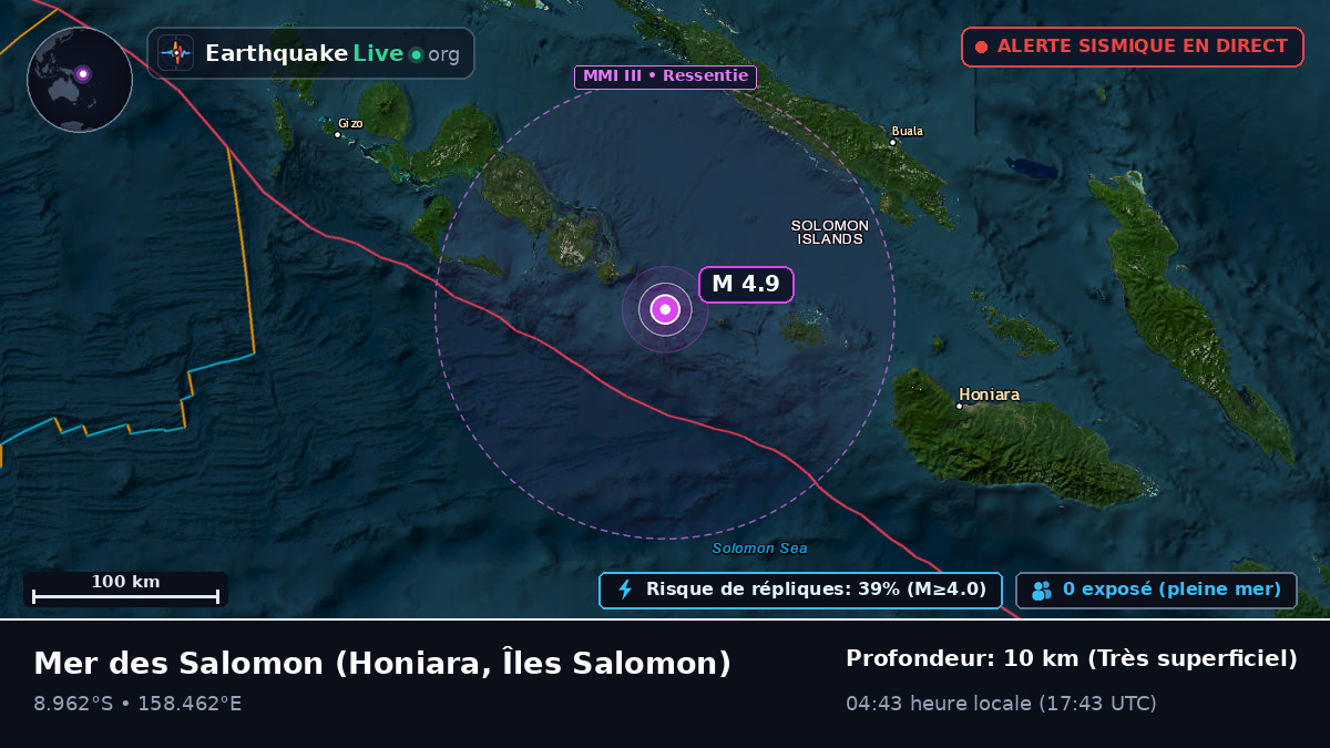 Mer des Salomon (Îles Salomon)