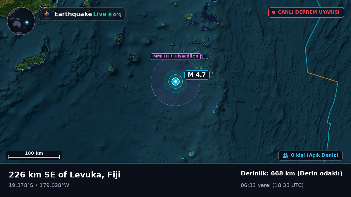 Güney Pasifik Okyanusu (Fiji)