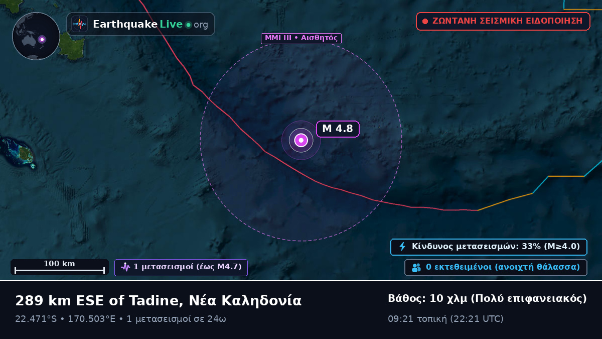 Νότιος Ειρηνικός Ωκεανός (Νέα Καληδονία)
