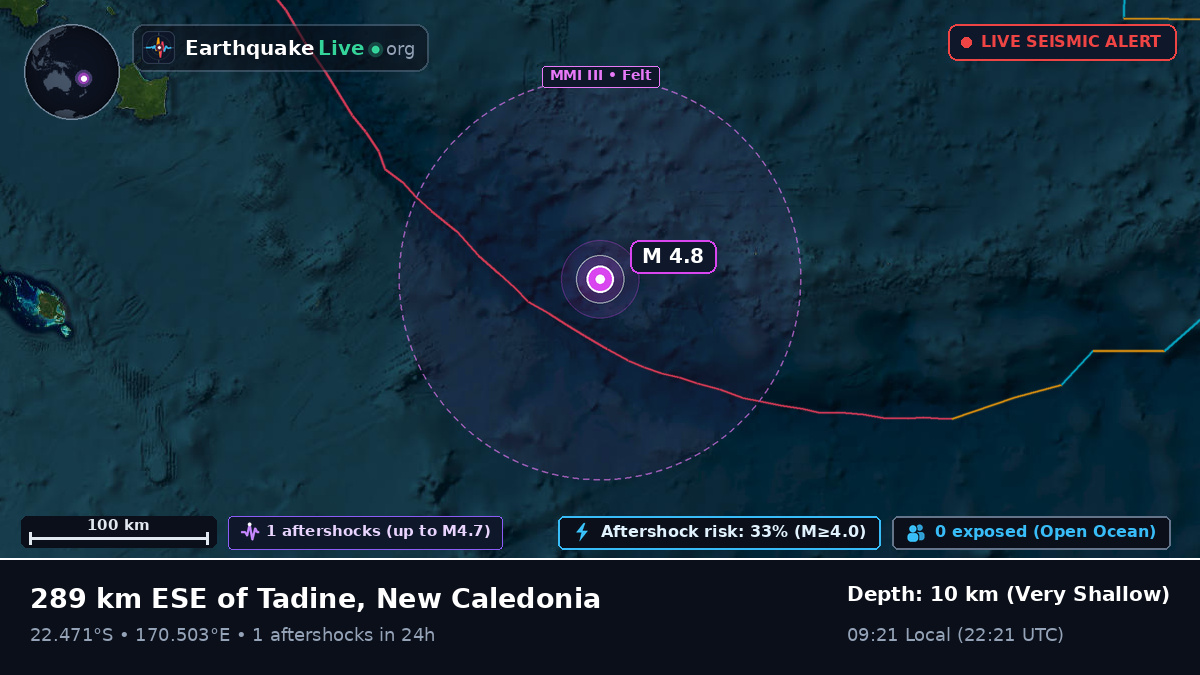 South Pacific Ocean (New Caledonia)
