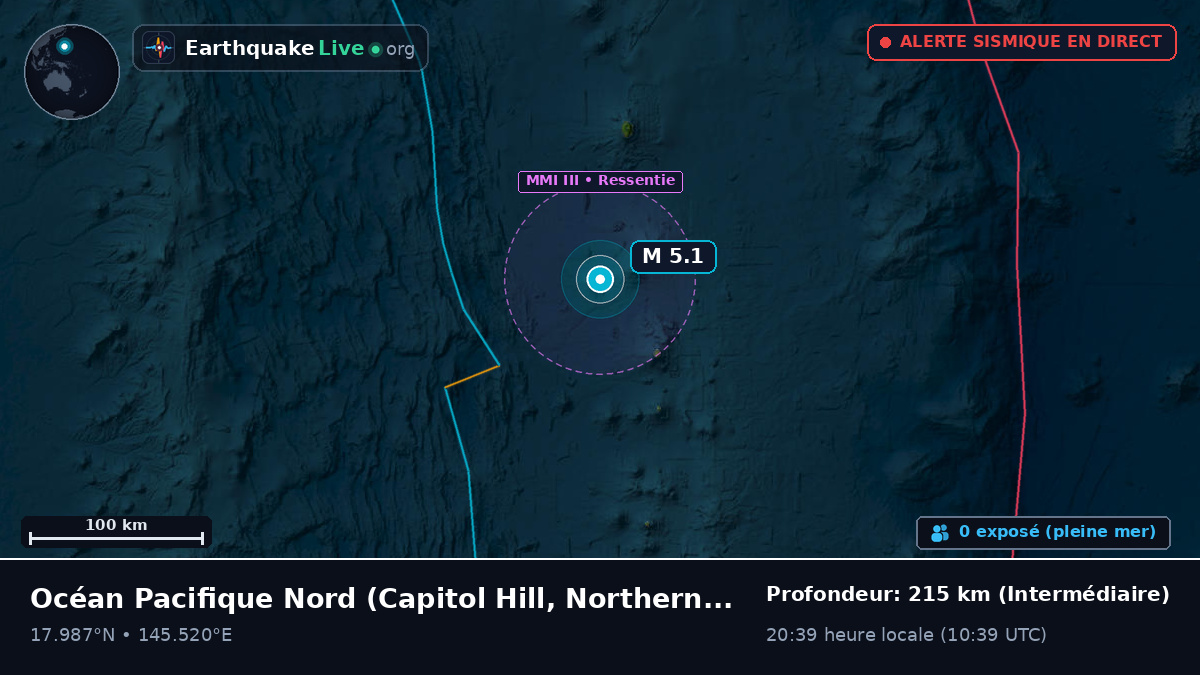 Océan Pacifique Nord (Northern Mariana Islands)