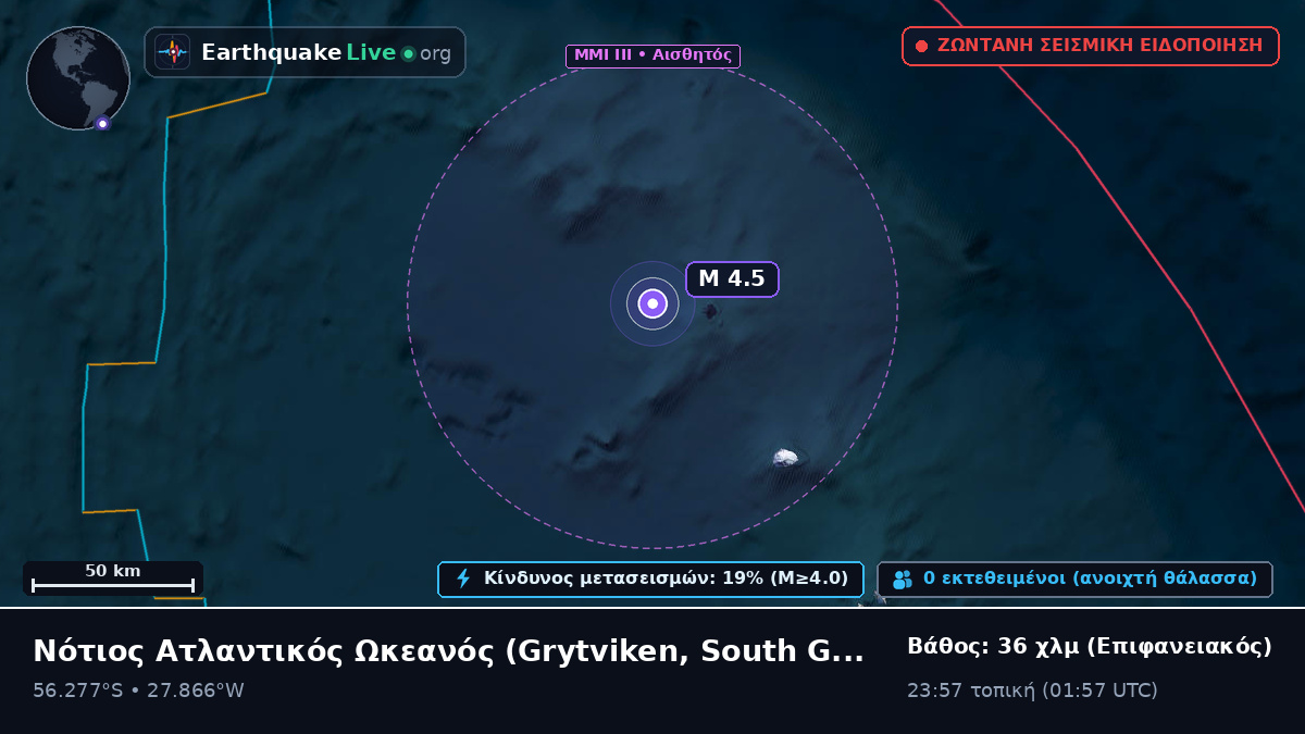 Νότιος Ατλαντικός Ωκεανός (South Georgia and the Islands)
