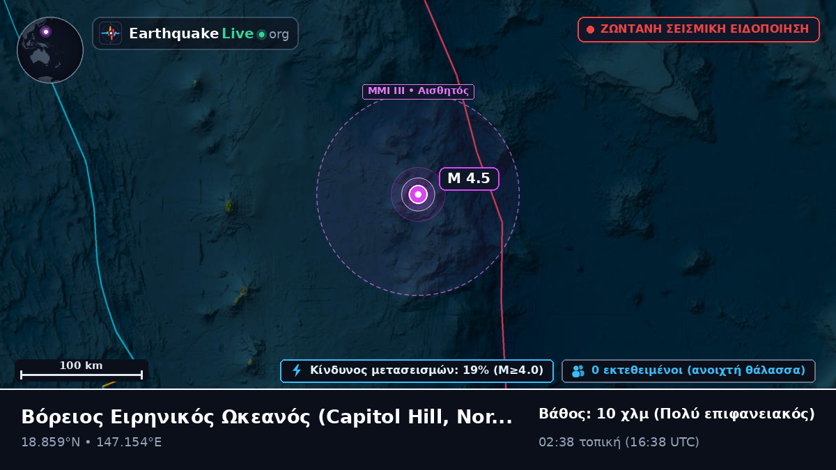 Βόρειος Ειρηνικός Ωκεανός (Northern Mariana Islands)