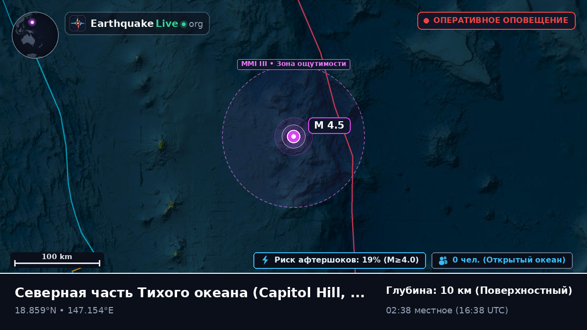 Северная часть Тихого океана (Northern Mariana Islands)