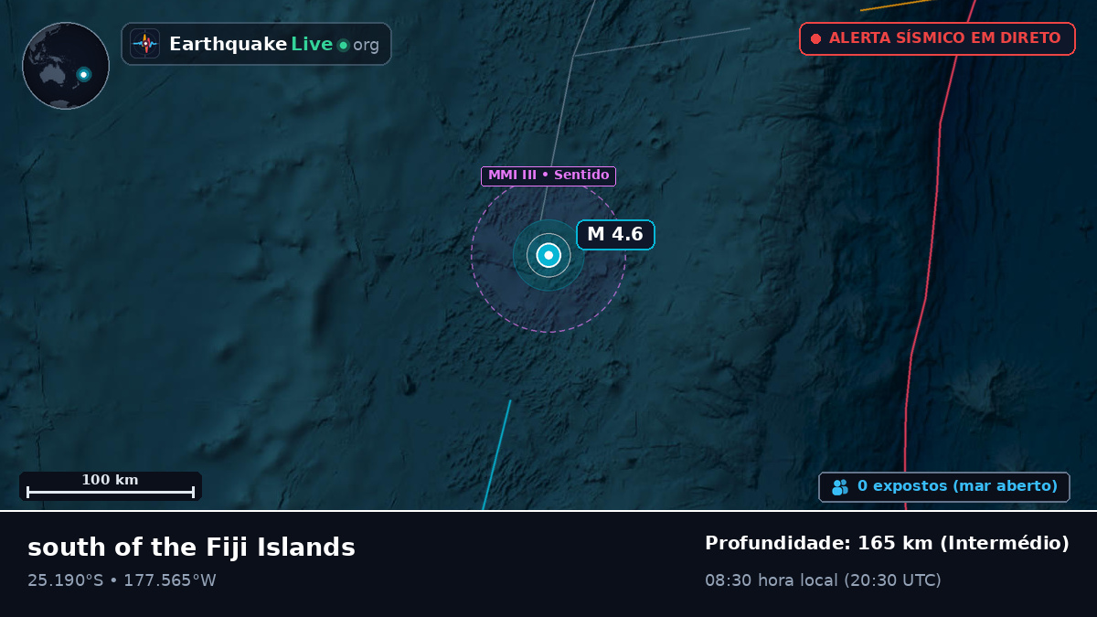 Oceano Pacífico Sul (Kermadec Islands)